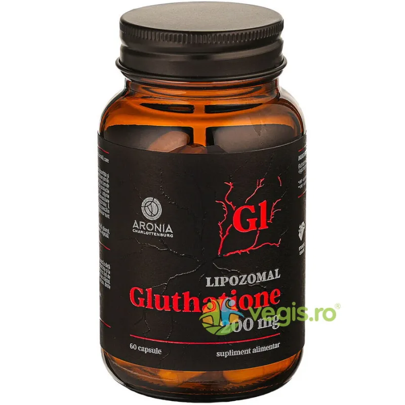 Glutathione Lipozomal 200mg 60cps Aronia Charlottenburg — preț și oferte