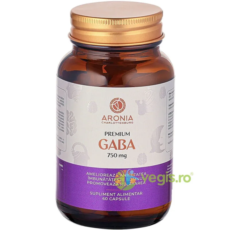 Premium GABA 750mg 60cps — preț și oferte