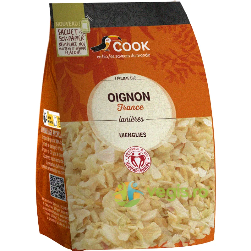 Ceapa Fulgi Punga Ecologica/Bio 60g COOK — preț și oferte