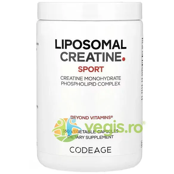Creatina Lipozomala Sport 360cps CODEAGE — preț și oferte