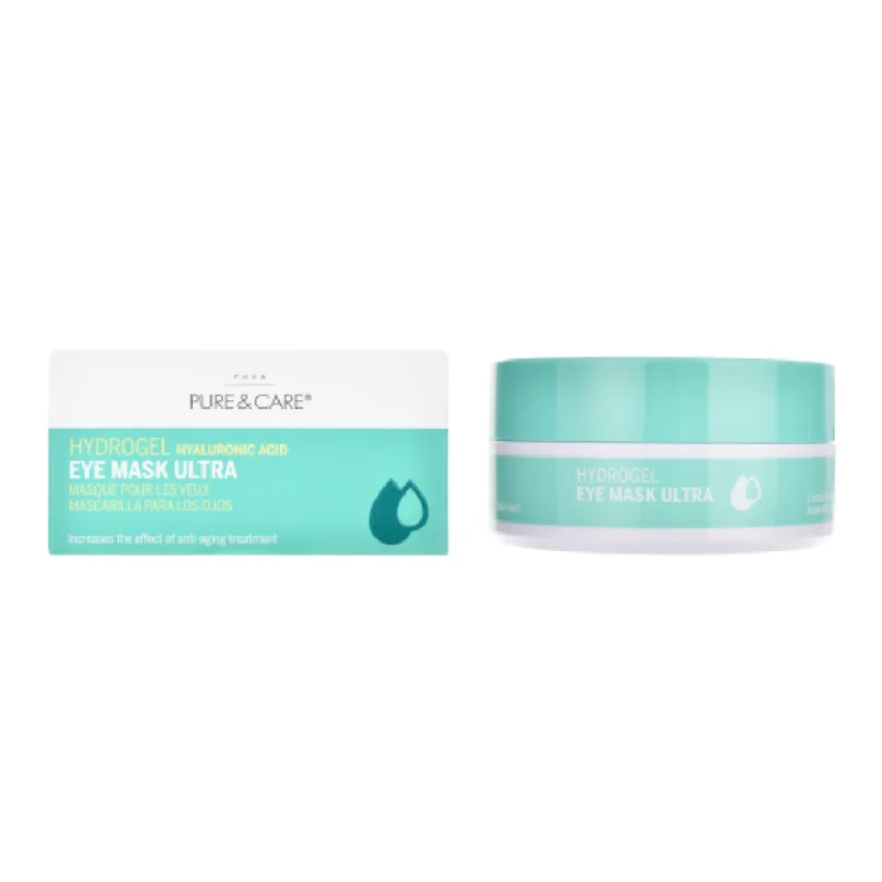 Plasturi hidrogel cu acid hialuronic pentru ochi, 30 perechi, 60 bucati, Puca — preț și oferte