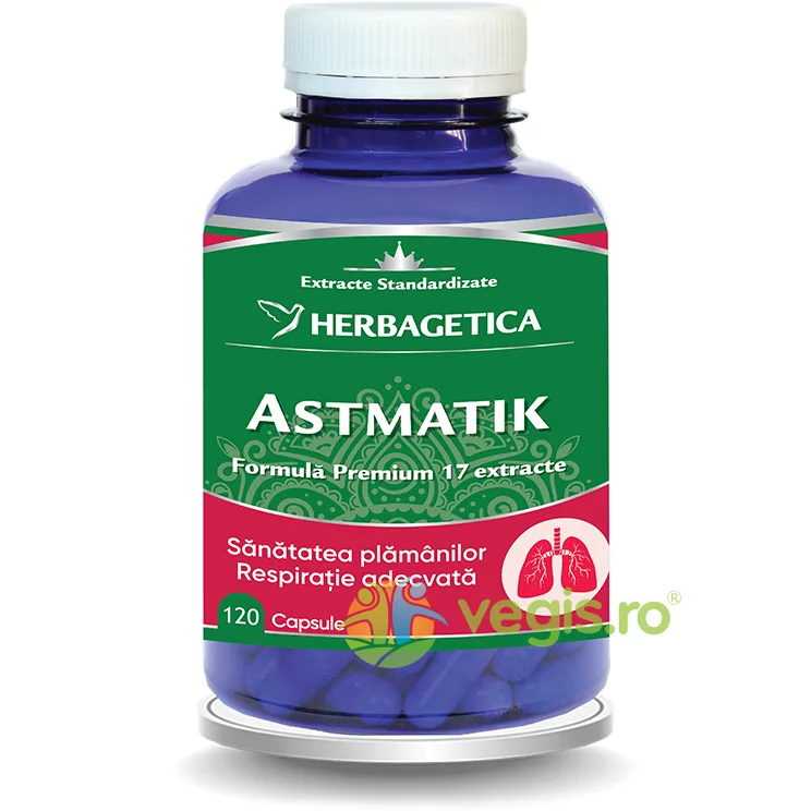 Astmatik 120cps HERBAGETICA — preț și oferte
