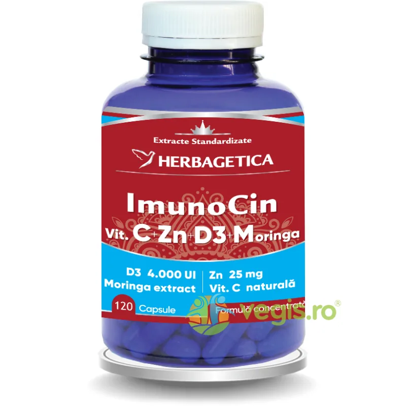 Imunocin 120cps HERBAGETICA — preț și oferte