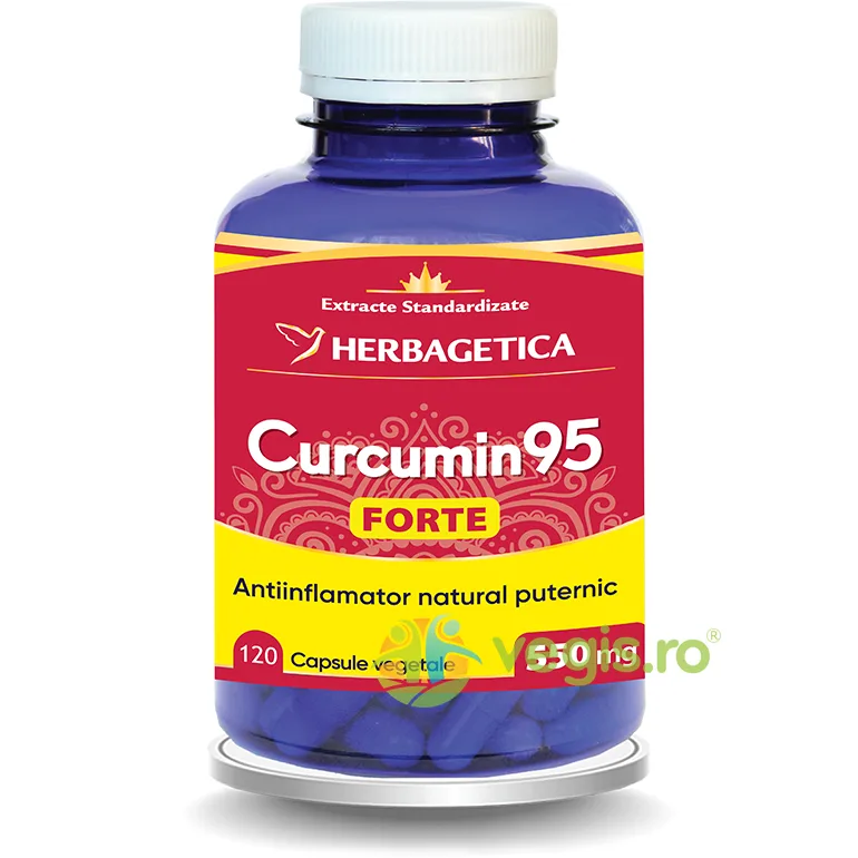 Curcumin95 Forte 120cps HERBAGETICA — preț și oferte