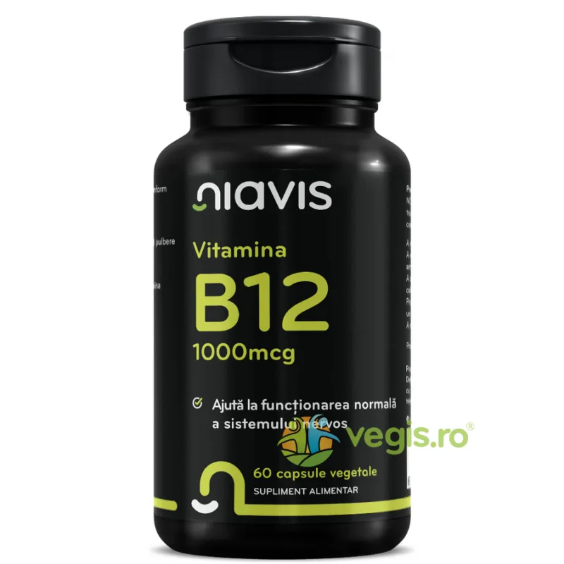 Vitamina B12 1000mcg 60cps NIAVIS — preț și oferte