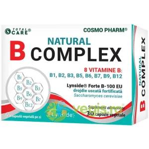 Natural B Complex 30cps vegetale