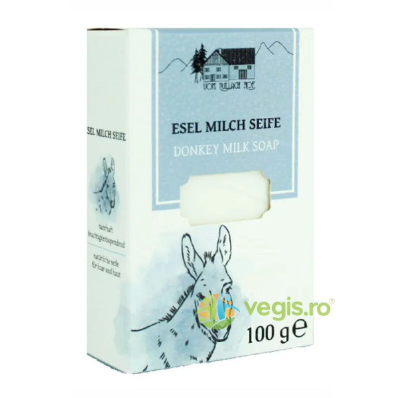 Sapun din Lapte de Magarita pentru Piele si Par 100g Vom Pullach Hof — preț și oferte