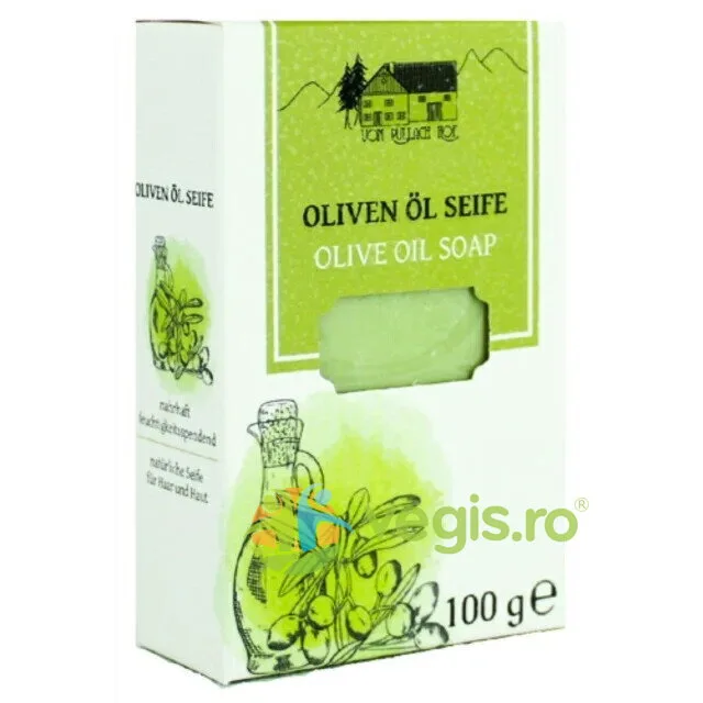 Sapun cu Ulei de Masline pentru Piele si Par 100g Vom Pullach Hof — preț și oferte