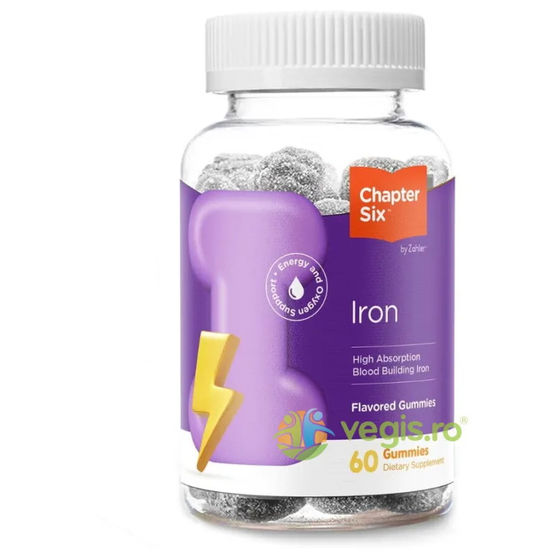 Formula de Fier Completa Chapter Six 60 jeleuri ADVANCED&nbsp;NUTRITION&nbsp;BY&nbsp;ZAHLER — preț și oferte