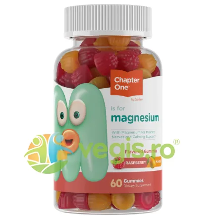 Magneziu cu Aroma de Zmeura si Mango Chapter One M 60 jeleuri ADVANCED&nbsp;NUTRITION&nbsp;BY&nbsp;ZAHLER — preț și oferte