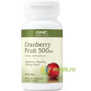 Extract din Fruct de Merisor (Cranberry Fruit) 500mg Herbal Plus 30cps