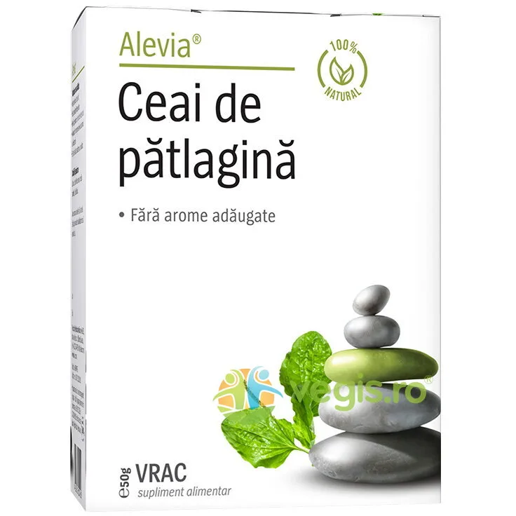 Ceai de Patlagina 50g ALEVIA — preț și oferte