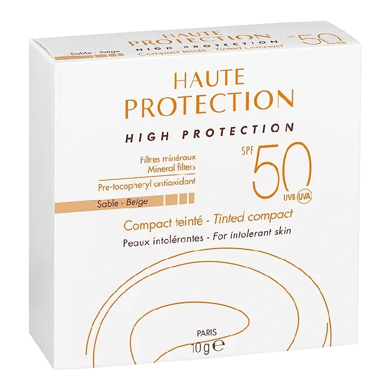 Crema compacta nuantatoare fotoprotectie SPF50, nuanta Sable Beige, 10 g, Avene — preț și oferte