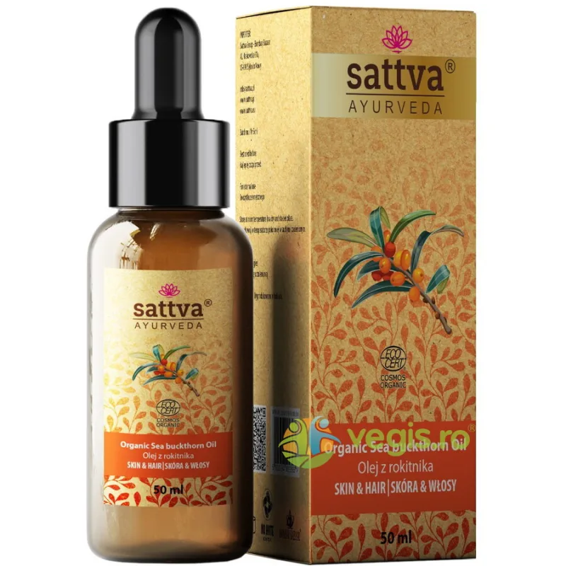 Ulei de Catina Bio 50ml Sattva Ayurveda — preț și oferte