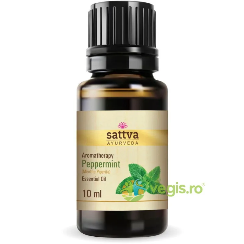 Ulei Esential de Menta (Peppermint) 10ml Sattva Ayurveda — preț și oferte