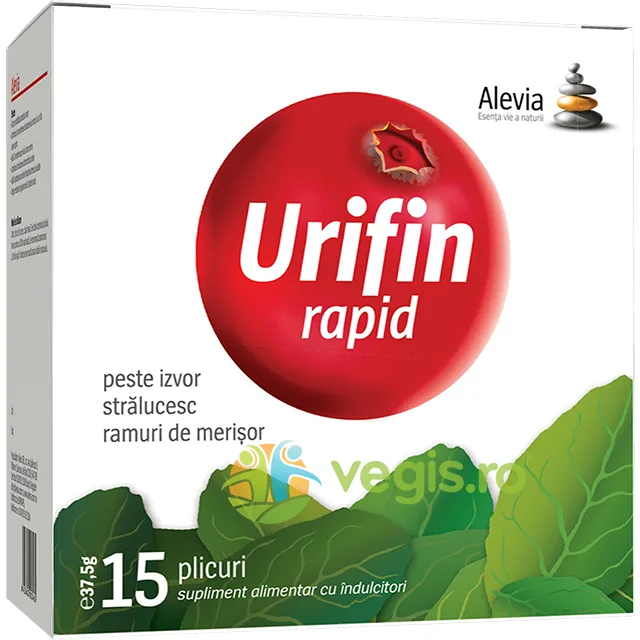 Urifin Rapid 15 plicuri solubile ALEVIA — preț și oferte