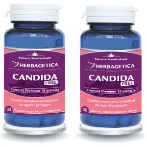 Pachet Candida Free 60cps+30cps