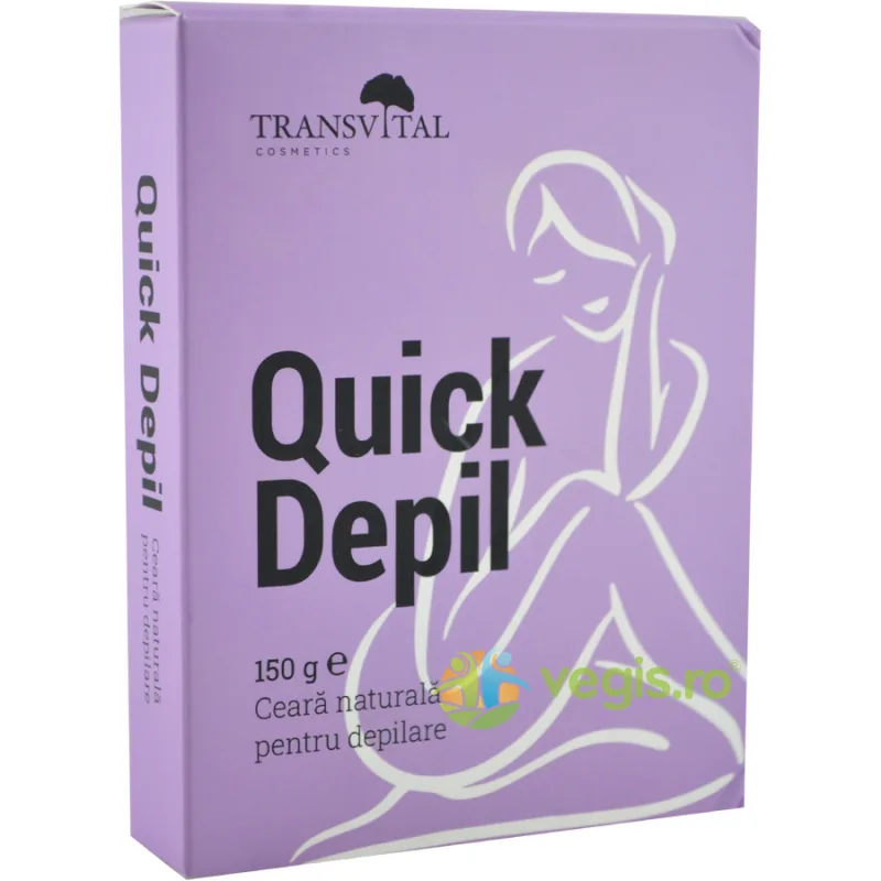 Ceara Depilatoare Naturala Quick Depil 150g Quantum Parapharm — preț și oferte
