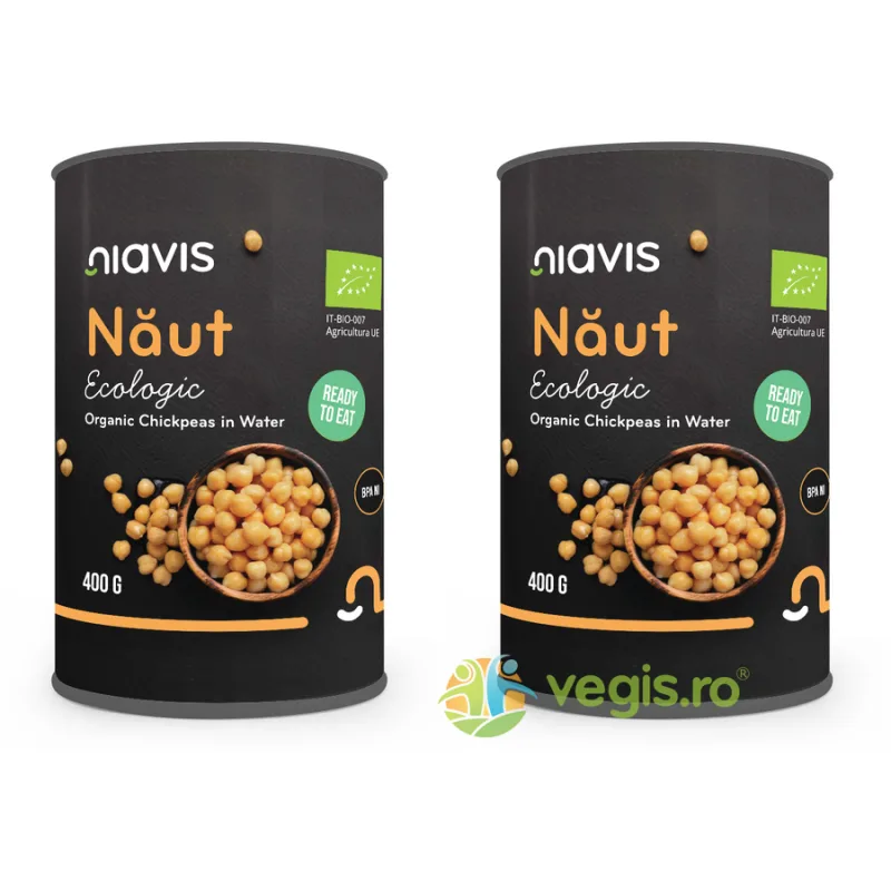 Pachet Naut in Doza Ecologic/Bio 400g+400g NIAVIS — preț și oferte