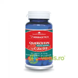 Quercetin Imuno Suport (Vitamina C+Zn+D3)  30cps