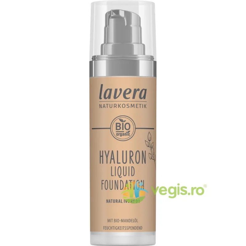 Fond de Ten Hyaluron Liquid 01 - Natural Ivory 30ml LAVERA — preț și oferte