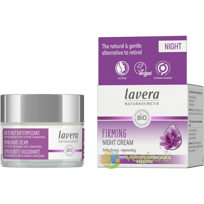 Crema de Noapte pentru Fermitate cu Fitocolagen, Acid Hialuronic si Bakuchiol  50ml — preț și oferte