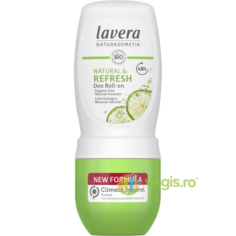 Deodorant Roll-On 48h Natural Refresh 50ml LAVERA — preț și oferte