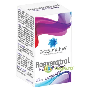 Resveratrol 25mg 60cpr