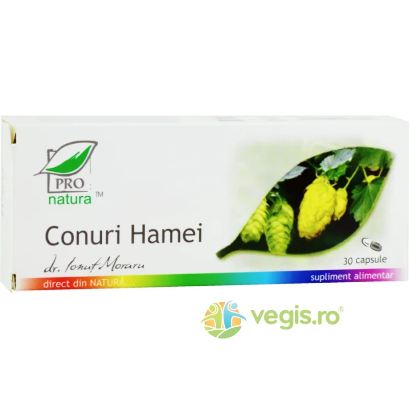 Conuri Hamei 30cps Medica - Pro Natura — preț și oferte