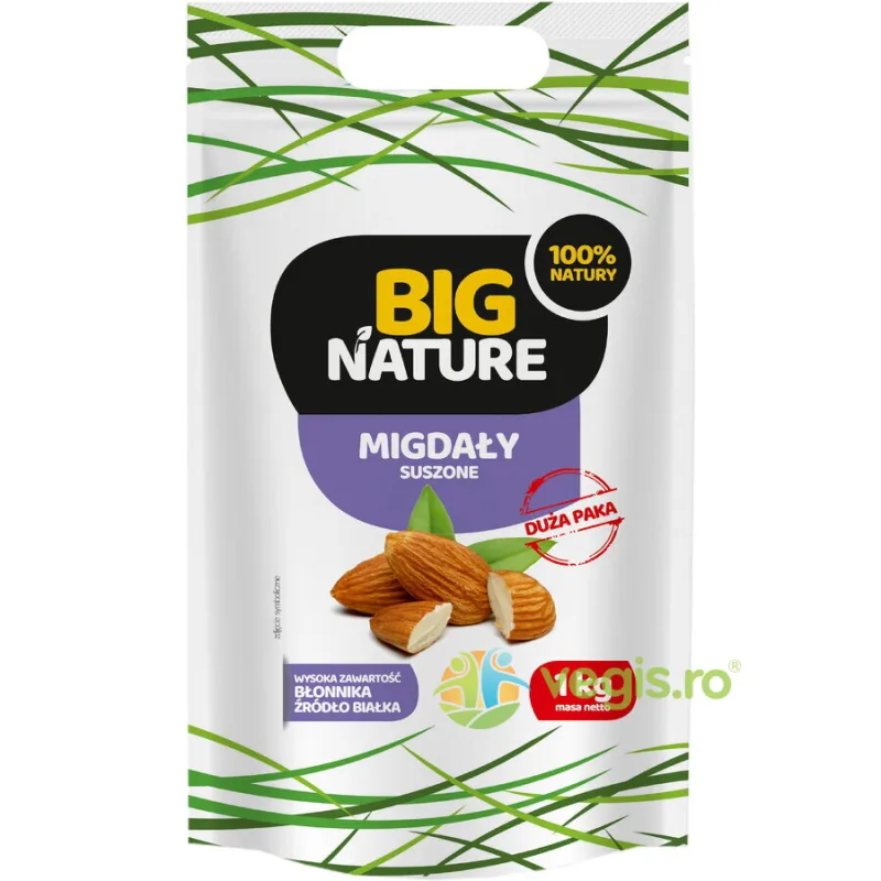 Migdale Crude 1kg BIG NATURE — preț și oferte