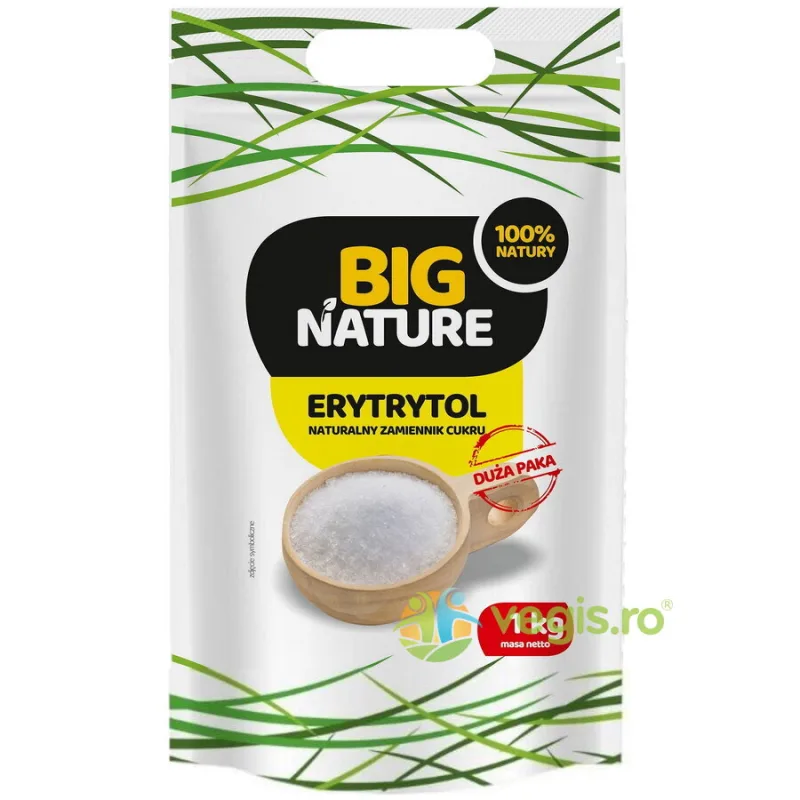 Erythritol (Eritritol/ Eritriol) 1kg BIG NATURE — preț și oferte