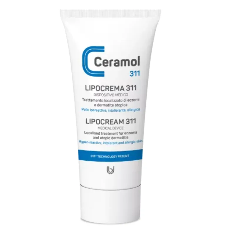 Tratament localizat pentru eczema si dermatita atopica Lipocream, 50ml, Ceramol — preț și oferte