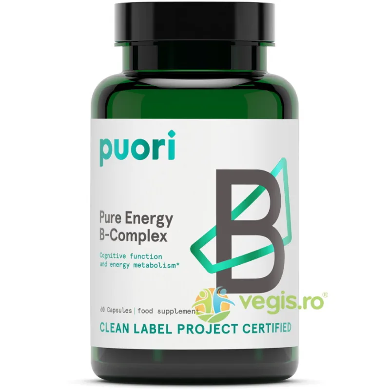 Pure Energy Complex de Vitamina B 60cps PUORI — preț și oferte