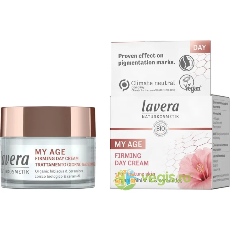 Crema de Zi Fermitate pentru Ten Matur cu Hibiscus si Ceramide My Age 50ml — preț și oferte