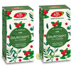 Pachet Diurosept cu Merisor (U68) 63cps+63cps