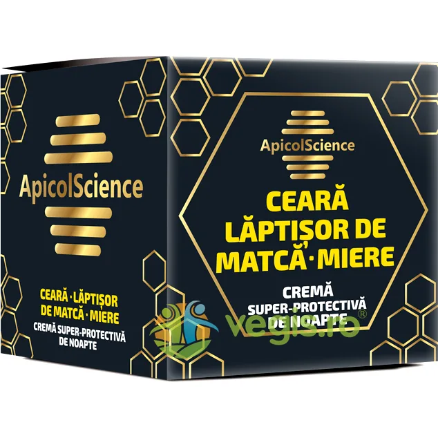 Crema Super-Protectiva de Noapte cu Ceara, Laptisor de Matca si Miere 75ml — preț și oferte