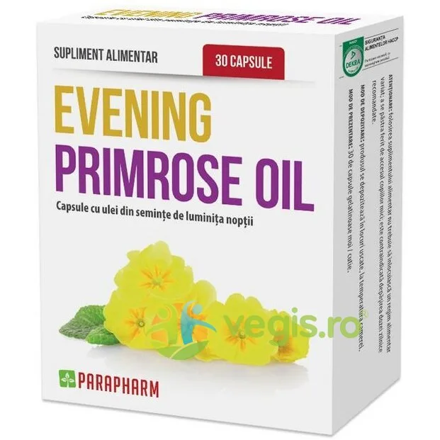 Evening Primrose 30cps Quantum Parapharm — preț și oferte