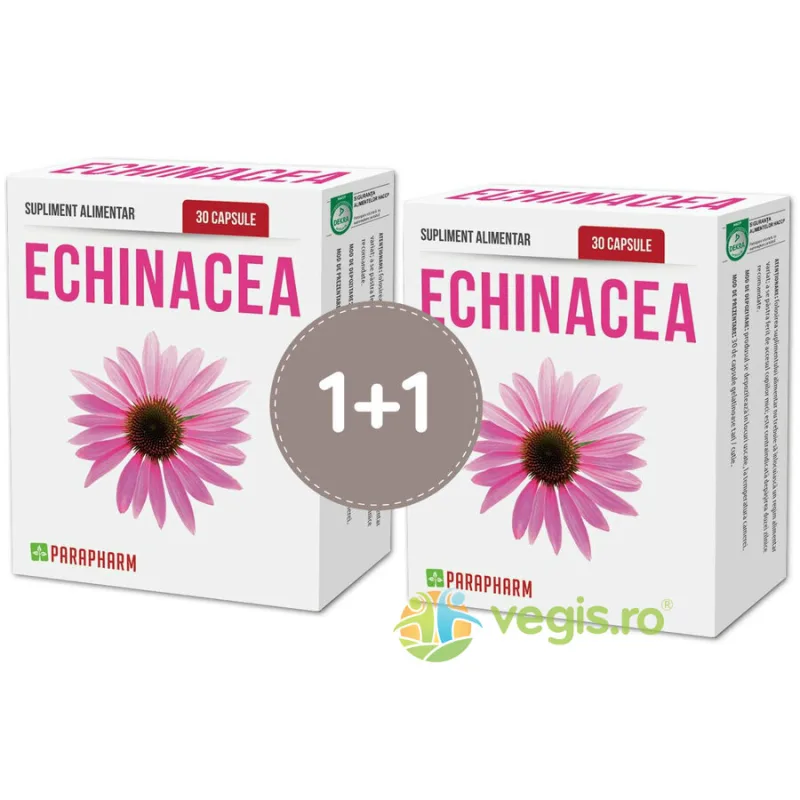 Pachet Echinacea 30cps+30cps Quantum Parapharm — preț și oferte