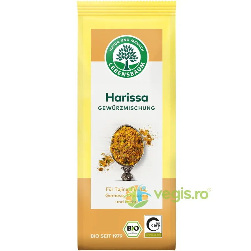 Amestec de Condimente Picante Harissa Ecologic/Bio 50g LEBENSBAUM — preț și oferte