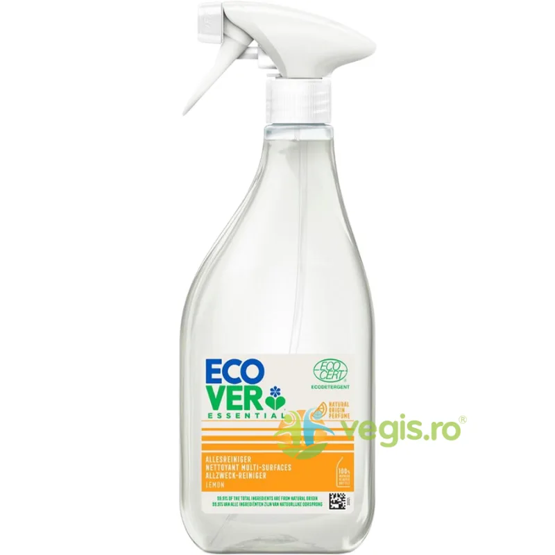 Solutie Universala Spray pentru Curatarea Bucatariei cu Lamaie Bio 500ml ECOVER — preț și oferte