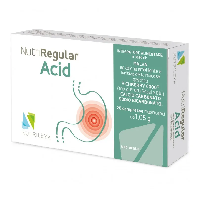 Nutriregular Acid, 20 capsule, Nutrileya — preț și oferte