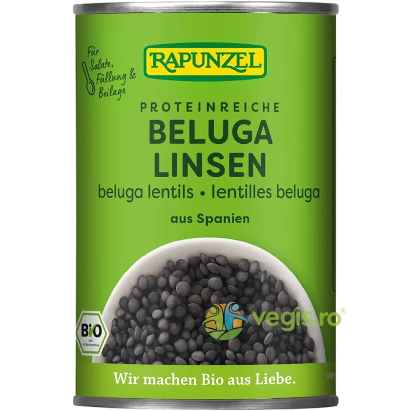 Linte Beluga Neagra in Conserva Ecologica/Bio 400g Rapunzel — preț și oferte