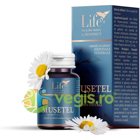 Musetel (Capsule cu Uleiuri Esentiale) 15cps BIONOVATIV — preț și oferte
