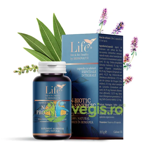 N-Biot 1C Pro-Sinergic 30cps BIONOVATIV — preț și oferte