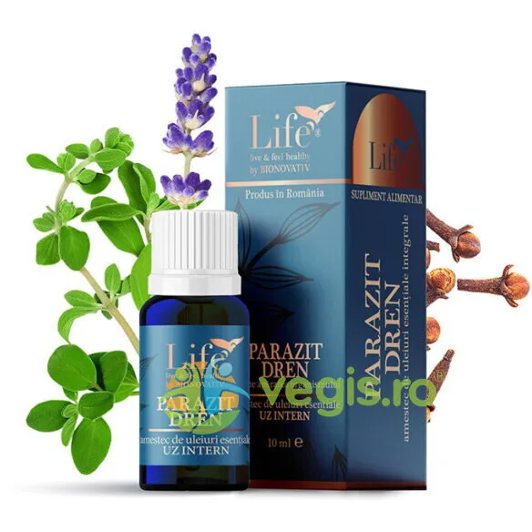 Parazit Dren-Amestec de Uleiuri Esentiale 10ml BIONOVATIV — preț și oferte