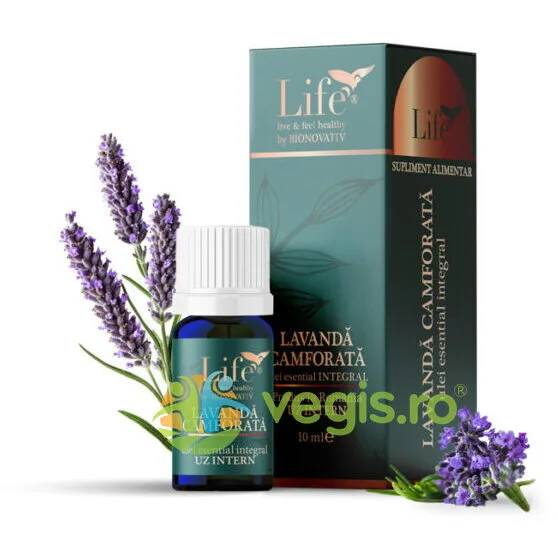 Ulei Esential Integral de Lavanda Camforata pentru Uz Intern 10ml BIONOVATIV — preț și oferte