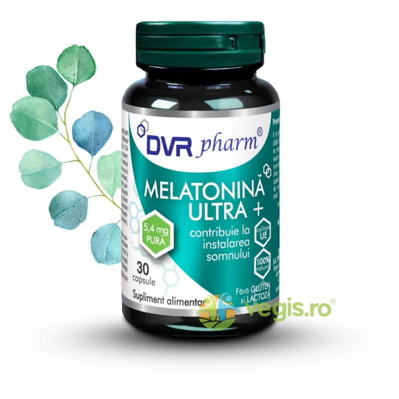 Melatonina Ultra 30cps DVRPharm — preț și oferte