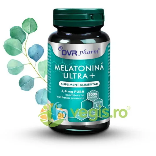 Melatonina Ultra 60cps DVRPharm — preț și oferte