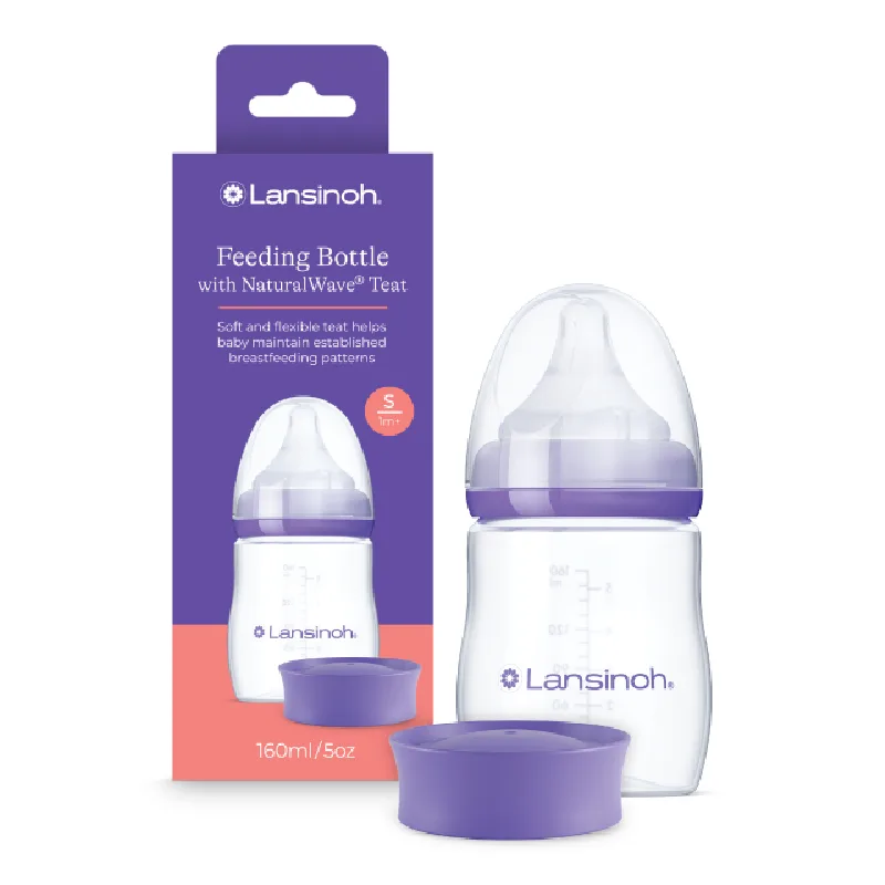 Biberon cu tetina NaturalWave, 160 ml, Lansinoh — preț și oferte