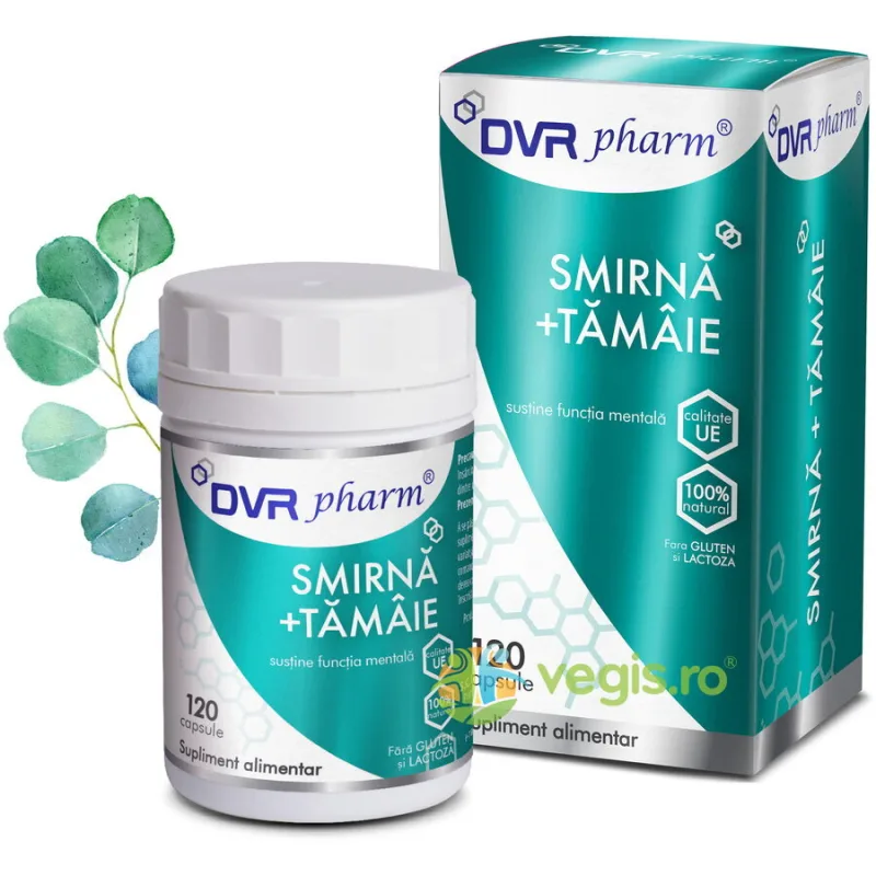Smirna + Tamaie 120cps DVRPharm — preț și oferte
